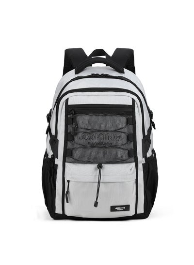 Buy Laptop Backpack,Business Travel Anti Theft Slim Durable Laptops Backpack ,Water Resistant College School Computer Bag for Women & Men Fits 15 Inch Laptop and Notebook--Grey in Saudi Arabia