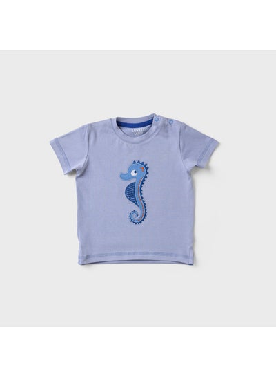 Buy T-shirt Baby Boy Baby Blue in Egypt