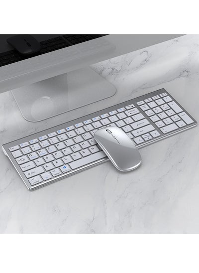 Buy Fashion Business Office Tablet Wireless Keyboard and Mouse Set in Saudi Arabia