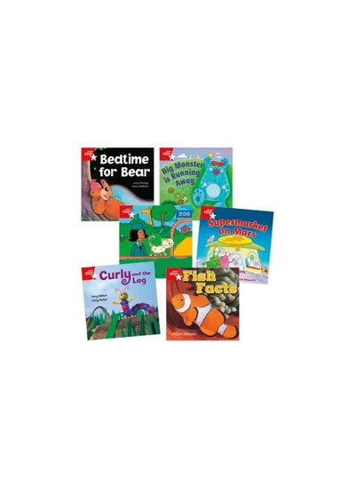 Buy Learn at Home:Star Reading Red Level Pack (5 fiction and 1 non-fiction book) in UAE