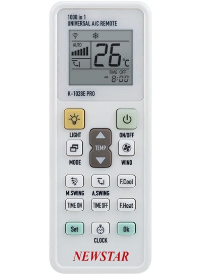 Buy 96-1028 PRO remote control is suitable for most or all models of air conditioners of all brands in UAE