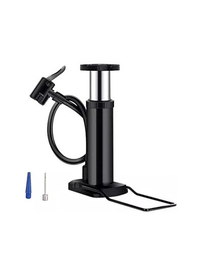 Buy SportQ Mini Bicycle Hand Air Pump/Inflator Foot Operated, Presta and Schrader Valves for Football and Basketball in Egypt