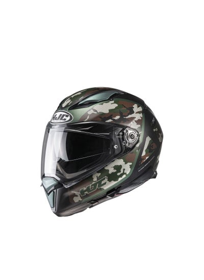 اشتري HJC HELMETS F70 KATRA MC4SF Large في الامارات