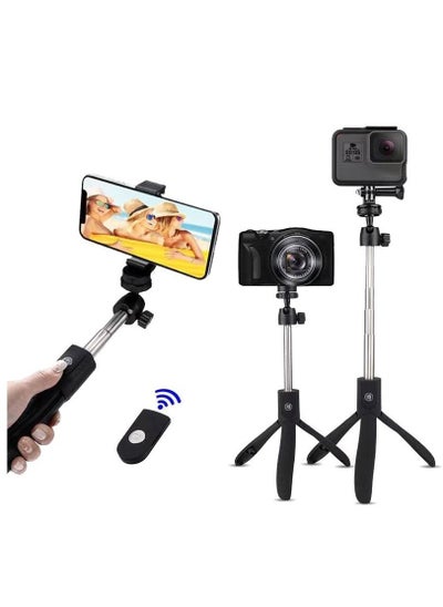 اشتري K05 Selfie Tripod Stick Stand For iPhone And Smart Android Mobile في الامارات