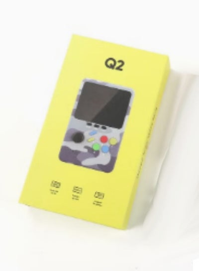 اشتري Q2 Handheld 2.8 Inch Screen Video Game Console With Linux OS Supporting 3d Games 1500ma 10000 Games في الامارات