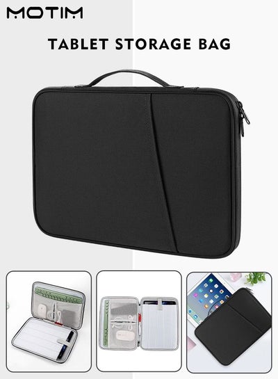 اشتري 9-11 Inch Tablet Sleeve Bag Carrying Case, Padded Travel Protective Bag for New iPad / 11 inch iPad Pro / 10.2 inch iPad / 10.9" iPad Air / 10.5 inch iPad Pro Air, Galaxy Tab A8 10.5" في السعودية