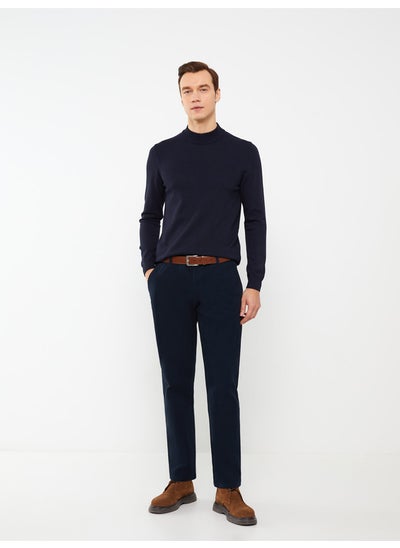 Buy Standard Fit Dobby Weave Men's Trousers in Egypt