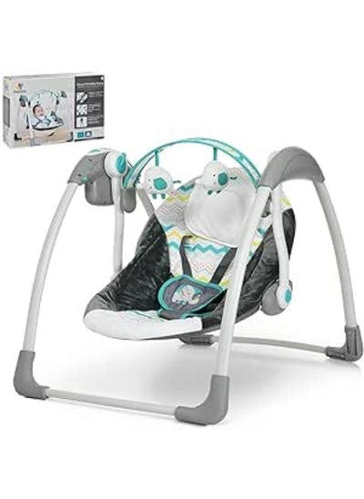 Buy Children swing 5 speeds gray color in Egypt