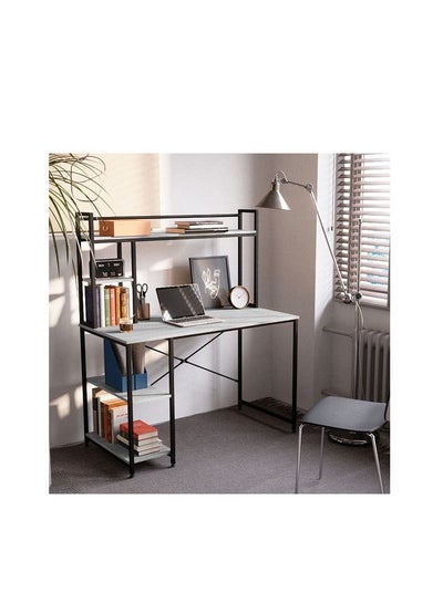 سعر Computer Desk 120 cm with Hutch and Storage Shelves فى مصر | نون ...
