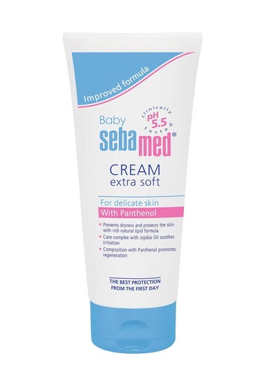 Buy Extra Soft Baby Cream For Delicate Skin - 200 ml in Saudi Arabia