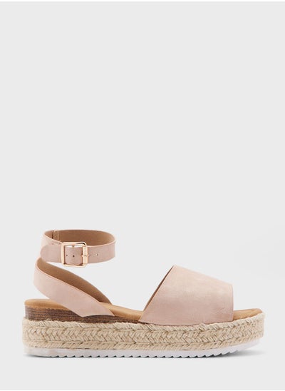 Buy Flatform Espadrille Wedge Sandal in UAE