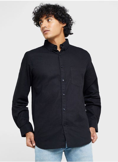 اشتري Pure Cotton Casual Single Pocket Shirt في الامارات