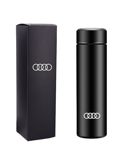 اشتري Audi 500ml Stainless Steel Insulated Cup In Black. With Temperature Display في السعودية