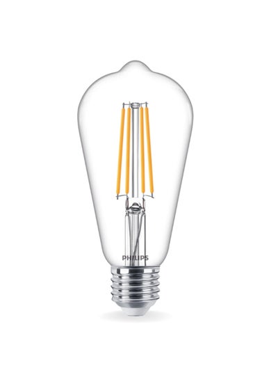 Buy LED Bulb Classic Dimmable, E27, ST64 Filament, Edison Vintage, 7.2 Watt, 608 Lumen (1 Piece) in Egypt