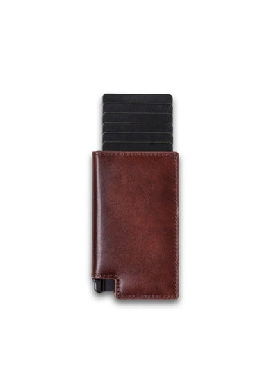 اشتري Parliament - Slim Leather Wallet - RFID Blocking - Quick Card Access في الامارات