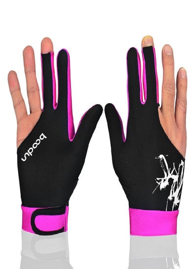 Buy 1 PC Billiard Shooters 3 Fingers Gloves 5colors Billiard Gloves Snooker Gloves Billiard Accessories in UAE