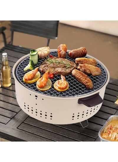 اشتري Barbecue Stove, Lasting Portable Charcoal Barbecue Grill for Home for Camping في مصر