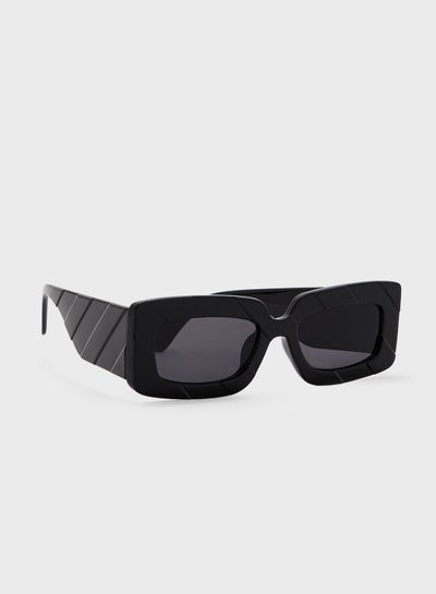 Buy Sporty Rectangular Len Sunglasses in Saudi Arabia
