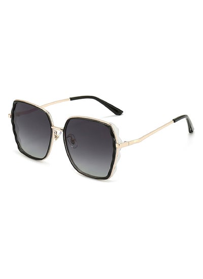 Buy Women's Sunglass Polarized Lens Hexagon Frame-Stylish design in Saudi Arabia