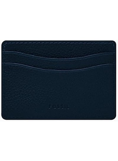 Buy Fossil Men's Leather Minimalist Card Case Front Pocket Wallet in UAE