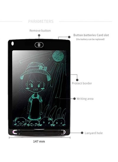 Buy Padom LCD Writing Pad Tablet Birthday Gift for Boys and Girls 8.5 Inch Digital Slate for Kids Learning Educational Toys Painting Smart Drawing Board Portable in UAE