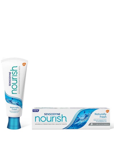 Buy Sensodyne Nourish Naturally Fresh Toothpaste 75ml in Saudi Arabia