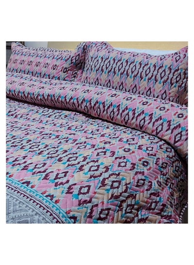 Buy Coverlet Set Cotton 2 pieces size 180 x 240 cm model 165 from Family Bed in Egypt