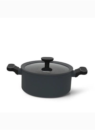 اشتري Laura Casserole 6.7 Liter Modern Aluminum Pots And Pans For Kitchen L 28x28 X H 13cm في الامارات