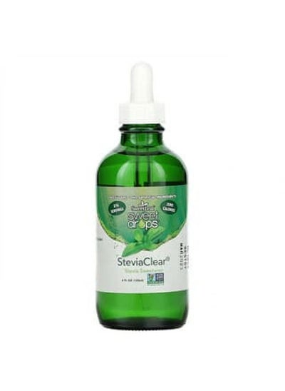 Buy Wisdom Natural, SweetLeaf, Sweet Drops Stevia Sweetener, SteviaClear, 4 fl oz (120 ml) in UAE