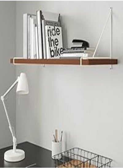 اشتري Swedish wall shelf 60X20 Brown في مصر