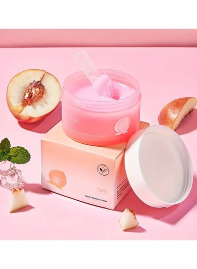 اشتري Gentle, Hydrating Makeup Remover Balm - Fresh Scent & Moisturizing Face Cleansing for All Skin Types PEACH في الامارات