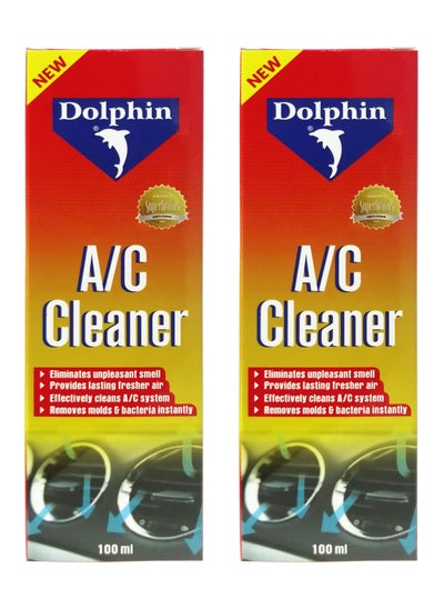 اشتري Ac Cleaner And Sanitizer 100ml (Pack Of 2Pcs) في الامارات