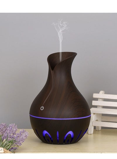 Buy Essential Oil Diffuser, Aromatherapy Diffuser Ultrasonic Cool Mist Humidifier with 7 Color Lights, Natural Aromatherapy Diffuser for Home Office in Egypt