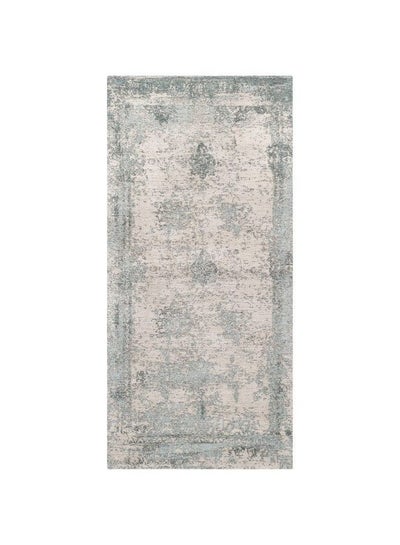 Buy Classic Vintage Collection Accent Rug 2'4" X 4'8" Grey Distressed Cotton Design Easy Care Ideal For High Traffic Areas In Entryway Living Room Bedroom (Clv125D) in UAE