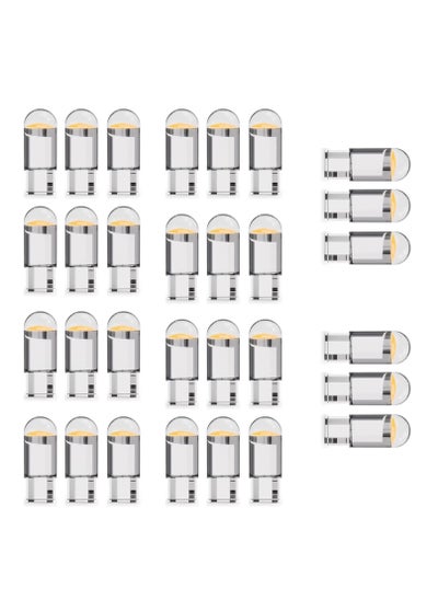 اشتري 194 LED Bulbs 6000K White, 6000K 68 2825 W5W T10 Wedge COB LED Replacement Bulbs, Super Brightness, for License Plate Lights, Car Position Lamps, Map Light, 30pcs في الامارات