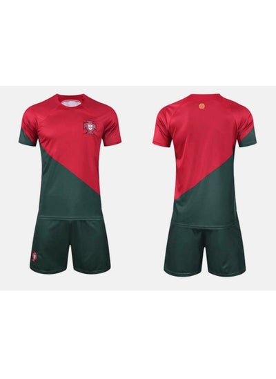 Buy M MIAOYAN 2022 World Cup club football uniform men and women adult children suit jersey in Saudi Arabia