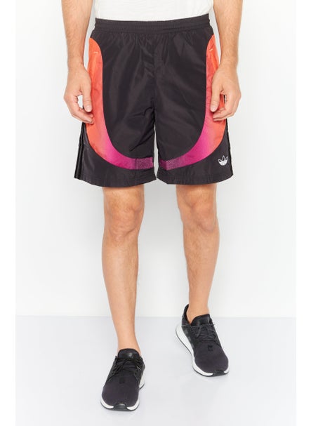 Buy Men Sportswear Fit Training Shorts, Black/Combo in UAE