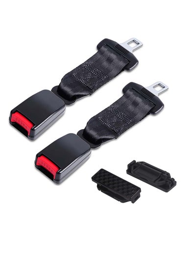 اشتري Seat Belt Extender & Seat Belt Tensioner, Metal Tongue, Certified Motors Sleeve Buckle Connector Suitable for Most Cars, Relax Shoulder Neck Give You a Comfortable and Safe Experience في السعودية