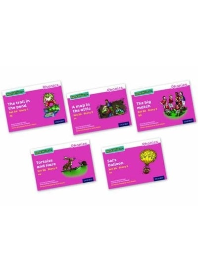 اشتري Read Write Inc - Phonics Set 3A Pink Story Books - Colour Pack of 5 في الامارات