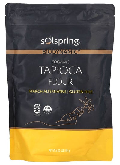 Buy Solspring Biodynamic Organic Tapioca Flour 16 oz (454 g) in UAE