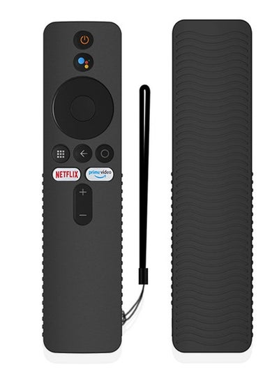 Buy Remote Case for Xiao Mi TV Stick4K Remote Skin-Friendly Shockproof Silicone Cover (Black) in Saudi Arabia