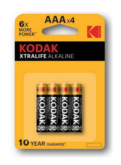 Buy Extra Life Alkaline Batteries Size Aaax4 in Egypt
