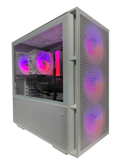 Buy Vektra Neutrino White Series Optimized Pre-built Gaming PC (2-Years Warranty) i5-13400F H610M GTX1650 16GB 1TB 500W RGB StockCooler in UAE