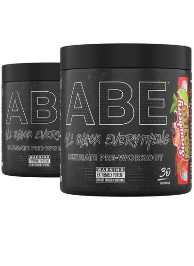 اشتري ABE ALL BLACK EVERYTHING ULTIMATE PRE-WORKOUT STRAWBERRY MOJITO 315G في الامارات