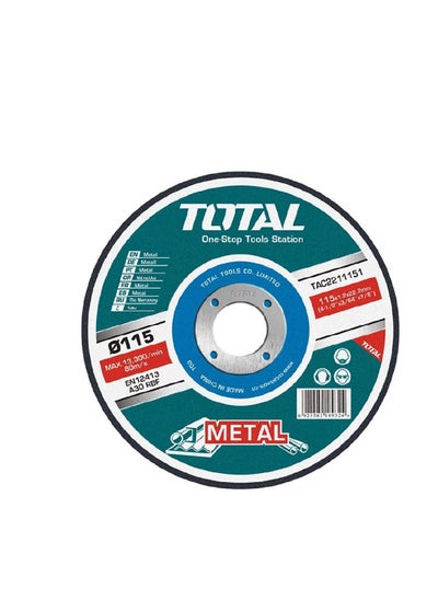 اشتري Total Metal Cutting Disc 115x1.2x22.2Mm في الامارات