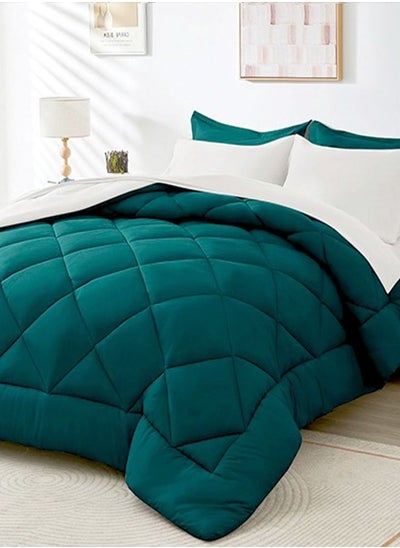 Buy Snooze,Plain winter quilt, 220*235 cm, Teal in Egypt