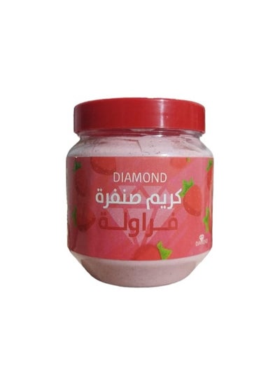 Buy Diamond Care face and body scrub cream with strawberry extract - 300 grams in Egypt