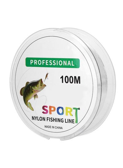 اشتري HENG JIA 100M Fishing Line Super Strong 100% Nylon Fishing Tackle(white 7.0) في السعودية