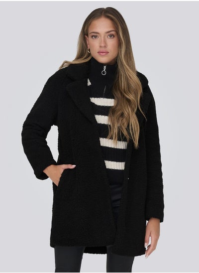 اشتري Fur Longline Coat في السعودية