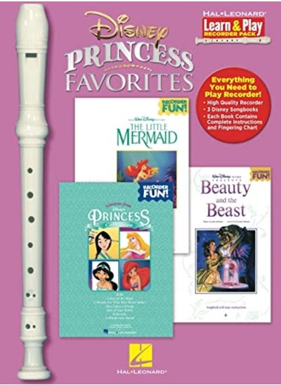 اشتري Disney Princess Favorites Learn & Play Recorder Pack by Hal Leonard Publishing Corporation Paperback في الامارات